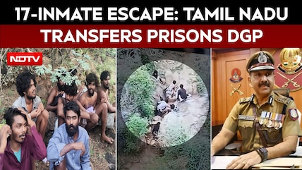 Tamil Nadu Prisons Chief Transferred Days After Jailbreak By 17 Undertrials