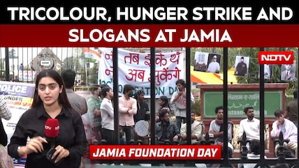 Jamia Students Defy Cancellation Of Official Celebrations, Hoist Tricolour On Foundation Day