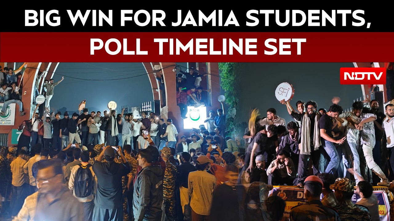 Jamia Latest News | Jamia Finally Sets Dates For Restoring Students' Union, Holding Elections
