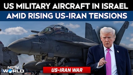 US Iran War | 10 US Military Aircraft Land In Israel Amid Rising US-Iran Tensions
