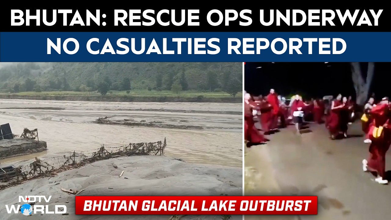 Bhutan Lake Outburst | Ground Report From Thimphu As Evacuations Continue, No Casualties Reported