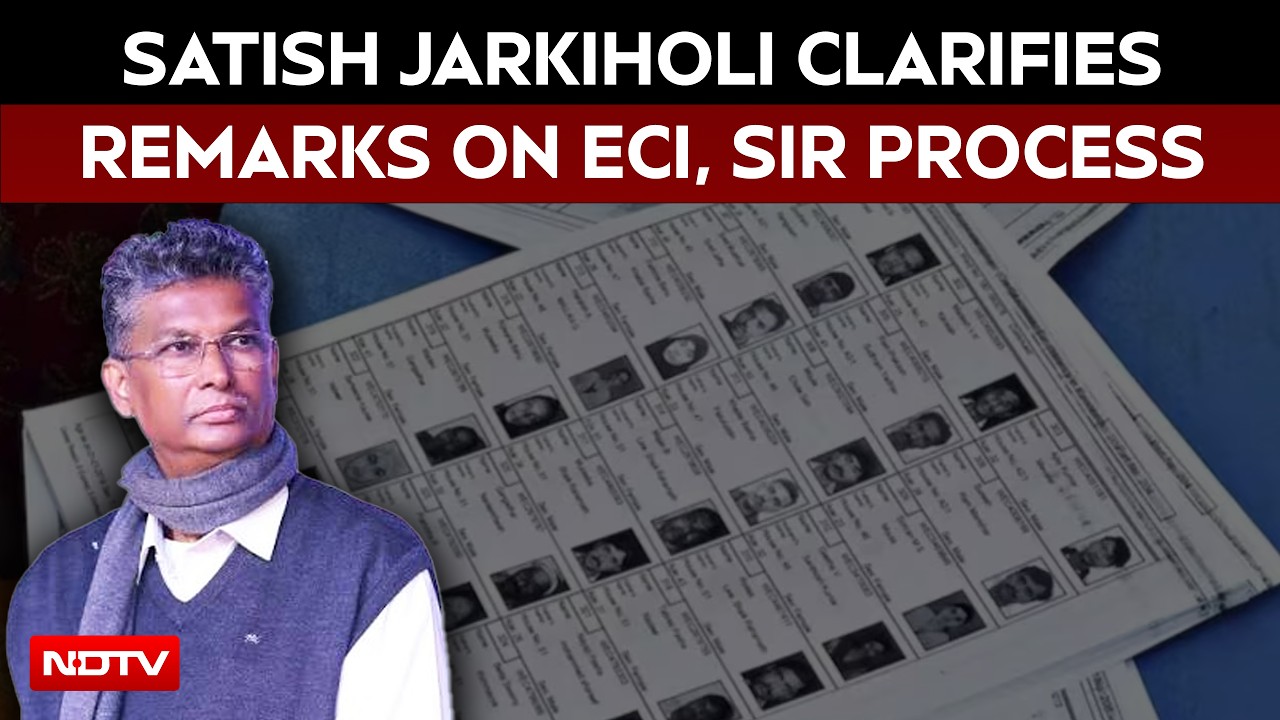 SIR Row News | Satish Jarkiholi Clarifies SIR Remark, Says He Never Endorsed ECI Process