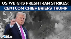 US Iran War Latest | US Weighs Fresh Iran Strikes; CENTCOM Chief Briefs Trump On Military Options