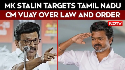 Vijay News | MK Stalin Targets Tamil Nadu CM Vijay Over Law And Order, Drug-Related Crimes