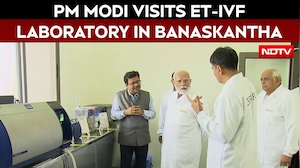 PM Modi Visits Embryo Transfer Technology-In Vitro Fertilisation (ET-IVF) Laboratory In Banaskantha