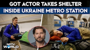 Ukraine War | GOT Star Nikolaj Coster-Waldau Aka Jaime Lannister Spends Night In Kyiv Metro Station