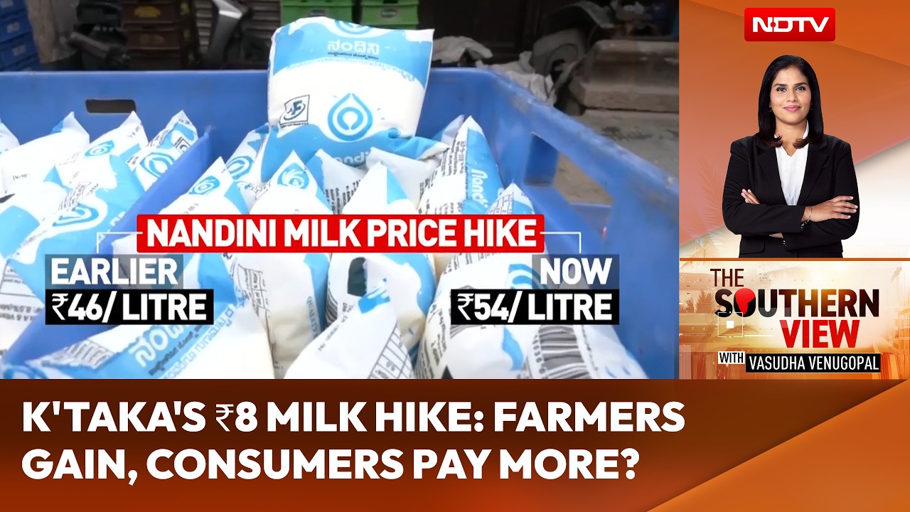 Karnataka's ₹8 Milk Price Hike: Congress Defends Farmer Benefits As BJP Flags Inflation Concerns