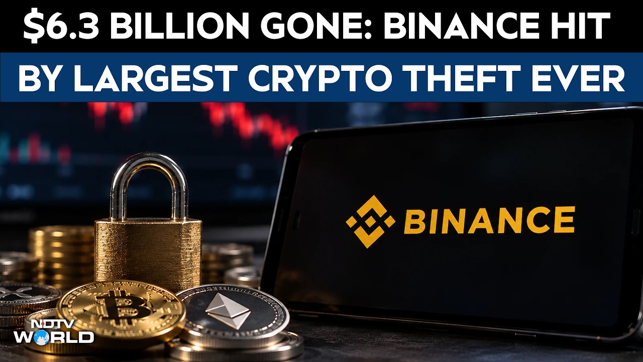 CRYPTO'S BIGGEST HEIST: $6.3 Billion Vanishes From Binance In Unprecedented Hack