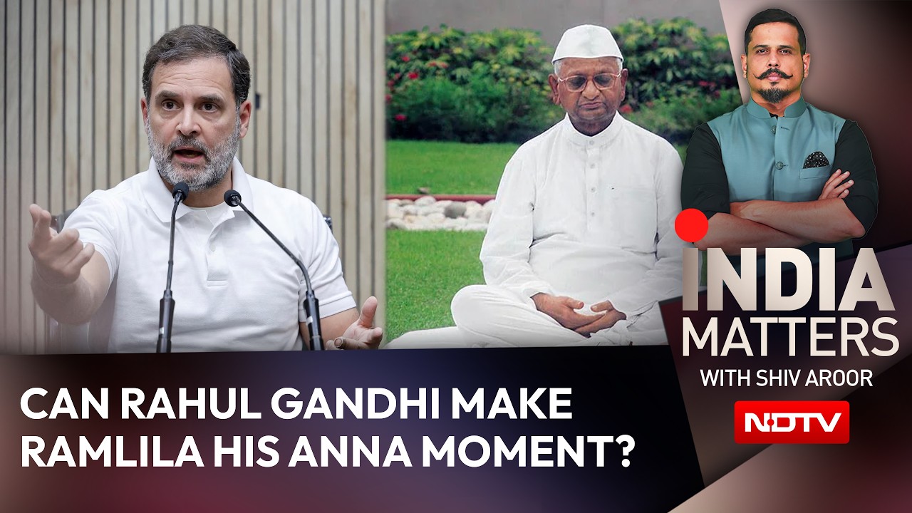Rahul' Gandhi's Ramlila Test: Can He Recreate The 2011 Moment?
