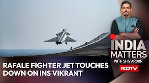 Rafale News | Rafale Fighter Jet Touches Down On INS Vikrant In Major Milestone For Indian Navy