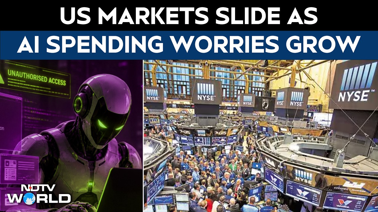 US Markets Tumble As Amazon And Intel Add To Concerns Over AI Spending And Returns