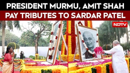 Rashtriya Ekta Diwas | President Murmu, Amit Shah Pay Tribute To Sardar Patel On Birth Anniversary