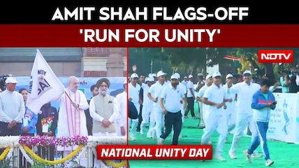 National Unity Day | Home Minister Amit Shah Flags-Off 'Run For Unity' On Sardar Patel's Anniversary
