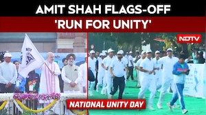 National Unity Day | Home Minister Amit Shah Flags-Off 'Run For Unity' On Sardar Patel's Anniversary