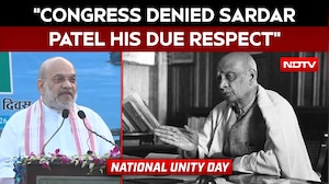 Amit Shah Targets Congress Over Sardar Patel's Legacy, Says PM Modi Gave Him His Due Respect