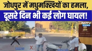 Jodhpur Bee Attack Video: एक की मौत के बाद भी नहीं जागा प्रशासन, फिर हमला कर गईं मधुमक्खियां!