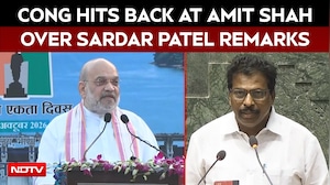 Congress Hits Back At Amit Shah Over Sardar Patel Remarks, Says It Respects All Leaders