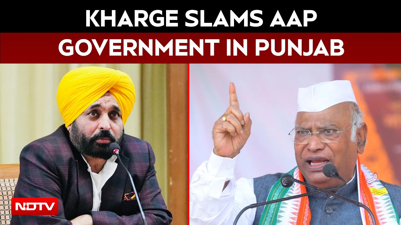 Punjab Elections News | Mallikarjun Kharge Slams AAP Government In Punjab, Calls For 'New Beginning'