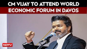 Tamil Nadu CM Vijay To Attend World Economic Forum In Davos, TVK Says Visit Will Boost Investments
