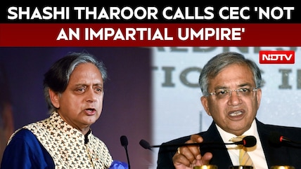 Shashi Tharoor Calls CEC 'Not An Impartial Umpire' | INDIA Bloc's Impeachment Move Against CEC