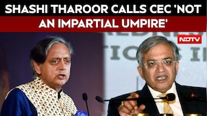 Shashi Tharoor Calls CEC 'Not An Impartial Umpire' | INDIA Bloc's Impeachment Move Against CEC