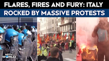 Italy Erupts Into Violent Protests: Cost-Of-Living Anger Boils Over As Italy Sees Mass Protests