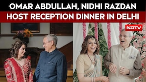 J&K CM Omar Abdullah, Nidhi Razdan Host Reception Dinner In Delhi