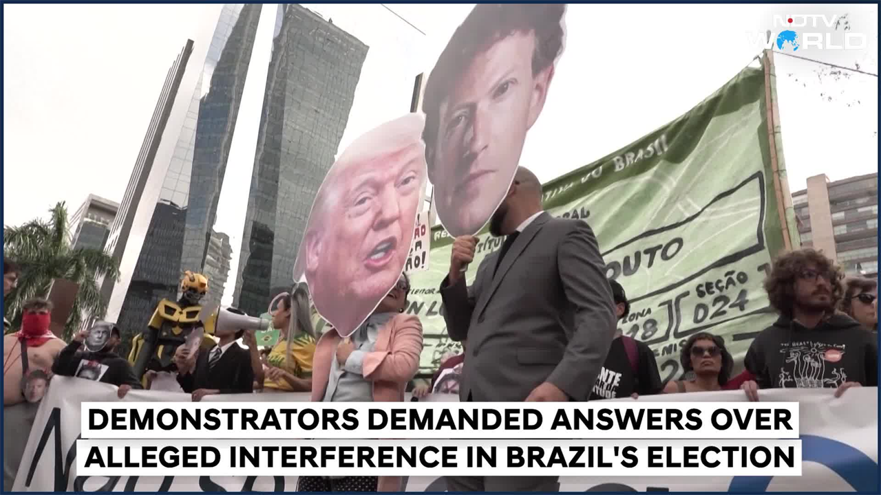 Meta Under Fire In Brazil: Protesters Demand Answers Over Election Bias Allegations
