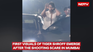 On Cam: First Visuals Of Tiger Shroff Emerge After Mumbai Shooting; Blood Seen Near Attack Site