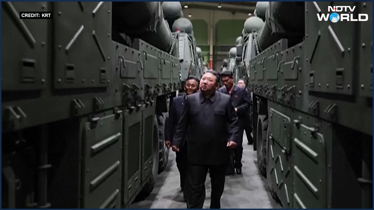 North Korea Displays Long-Range Missiles Before Potential Summit With Donald Trump