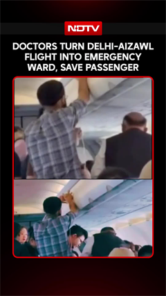 Doctors Turn Delhi-Aizawl Flight Into Emergency Ward, Save Passenger