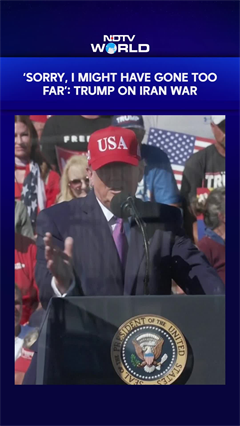 Trump On Iran | 'Sorry, I Might Have Gone Too Far': Trump On Iran War
