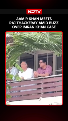 Aamir Khan Calls On Raj Thackeray In Mumbai Amid Imran Khan Row