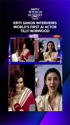 Kriti Sanon Interviews World's First AI Actor Tilly Norwood