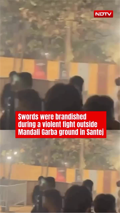 Clash Breaks Out At Garba Festival Near Ahmedabad, Swords Brandished