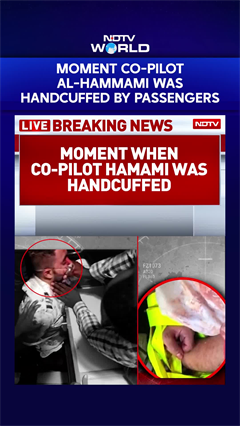 FlyDubai Cockpit | FlyDubai Cockpit Attack: Moment When Co-Pilot Al-Hammami Was Handcuffed By Passengers