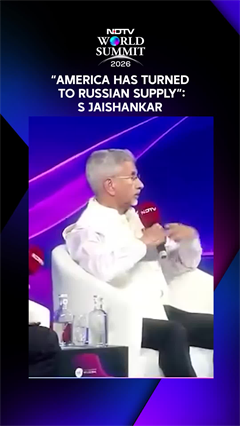 "America Has Turned To Russian Supply": S Jaishankar