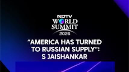 "America Has Turned To Russian Supply": S Jaishankar