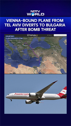 Bomb Threat In Australian Airlines, Vienna-Bound Plane From Tel Aviv Diverts To Bulgaria