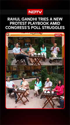 NDTV Chai Stop | Rahul Gandhi Tries A New Protest Playbook Amid Congress&rsquo;s Electoral Struggles