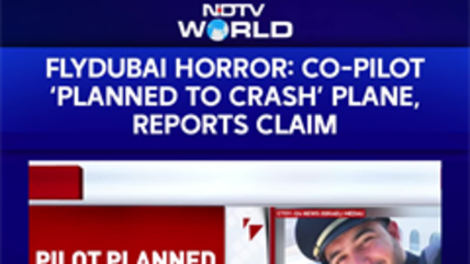 Flydubai Horror: Co-Pilot Planned To Crash Plane During Final Approach, Reports Claim
