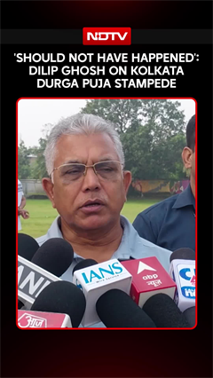 Kolkata Stampede: 'Should Not Have Happened,' Says Dilip Ghosh as Probe Continues