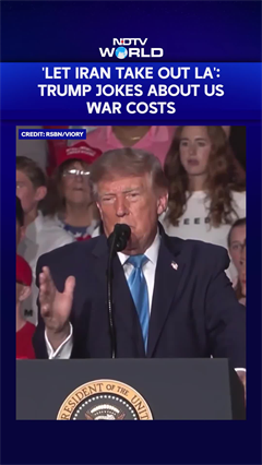 'Let Iran Take Out LA, San Diego': Trump Jokes About War Cost Amid US-Iran Crisis