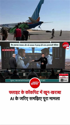 पायलट ने चाकू मारा, हाथापाई हुई... फ्लाईदुबई की फ्लाइट में क्&zwj;या-क्&zwj;या हुआ ग्राफिक्स से समझिए