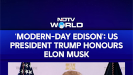 Trump Honours Elon Musk With National Medal of Science, Calls Him A 'National Treasure'