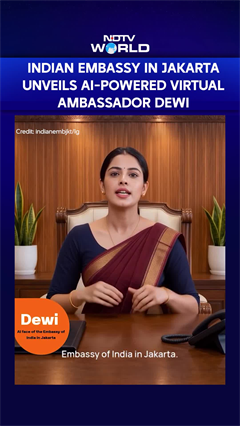 Indian Embassy In Jakarta Unveils AI-Powered Virtual Ambassador Dewi