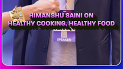 NDTV Lifeline- Himanshu Saini on the Secret to Eating Well: More Greens, Healthier Desserts