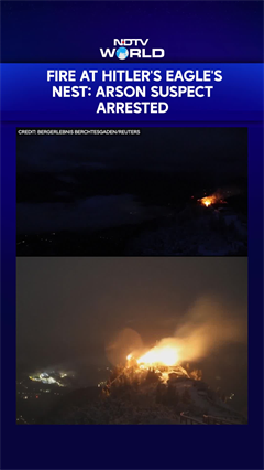 On Cam: Adolf Hitler's Former Mountain Hideaway Hit By Massive Blaze
