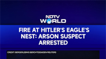 On Cam: Adolf Hitler's Former Mountain Hideaway Hit By Massive Blaze