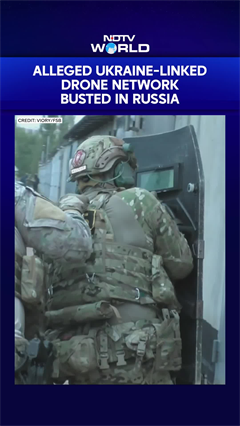 Russia's FSB Says It Foiled Ukraine-Linked Drone Plot Targeting Strategic Air Base